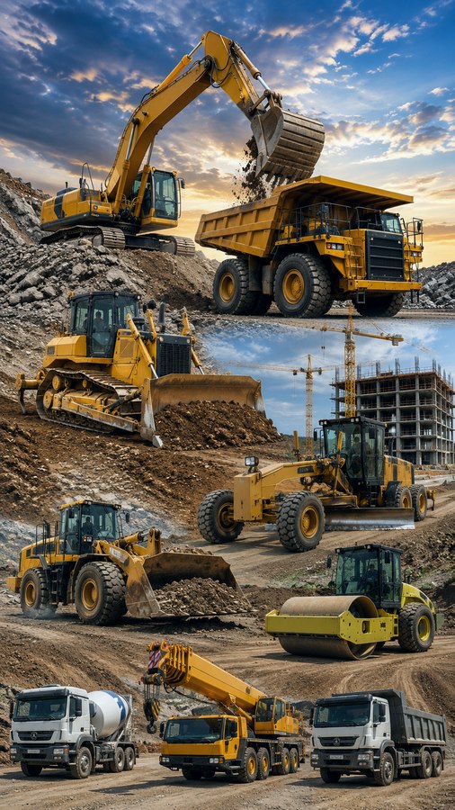 Construction equipment fleet reference